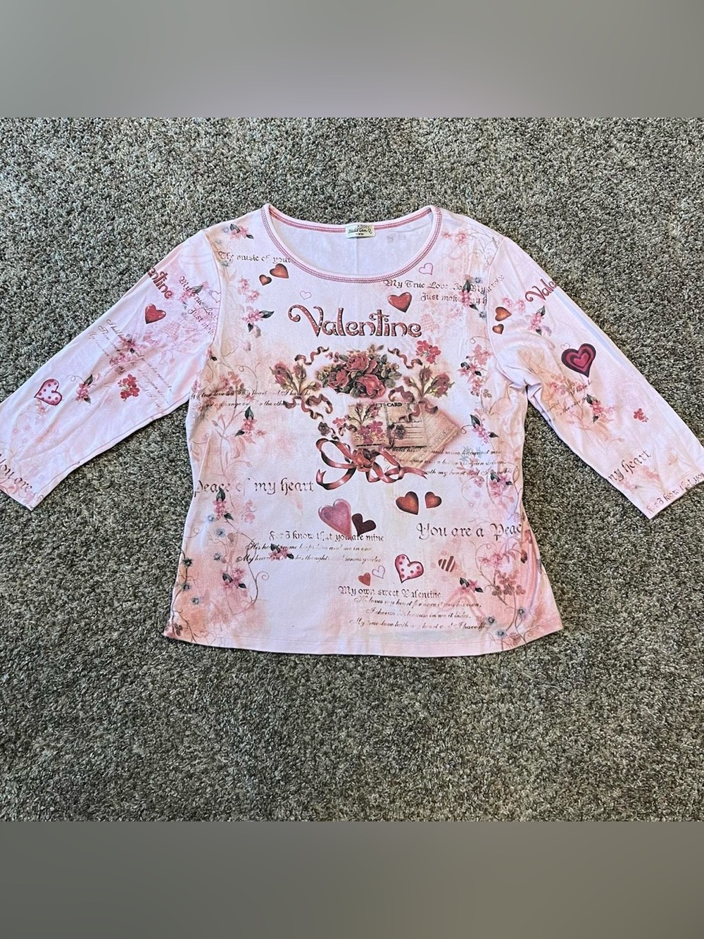 Studio Gem valentine’s day art nouveau AOP blouse